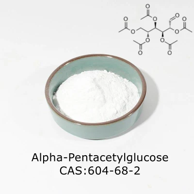 Matéria-prima cosmética alfa pentacetilglicose CAS 604